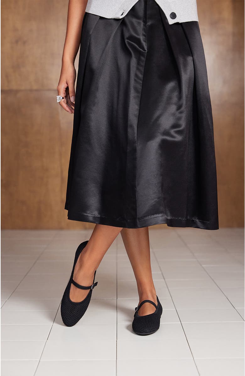 VIVAIA Almond-Toe Mary-Jane AdaptAll, Alternate, color, Black Mesh