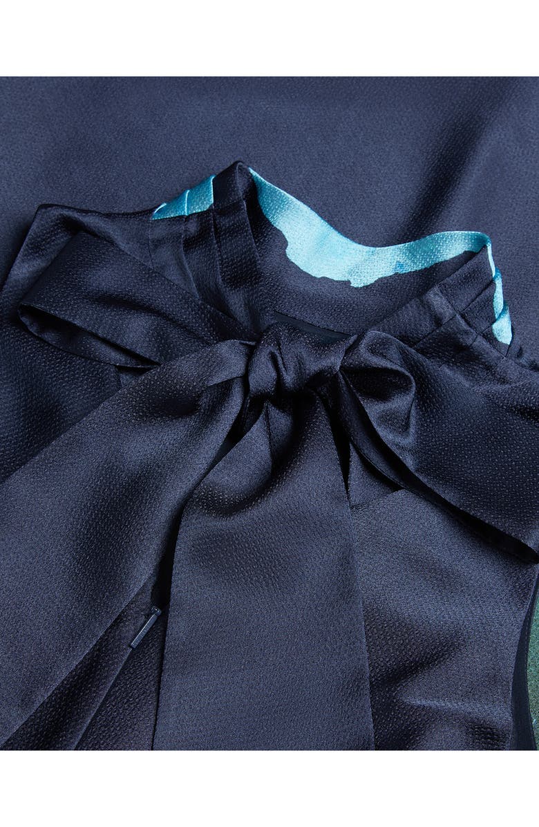 Ted Baker London Timava Floral Cowl Neck Satin Slipdress, Alternate, color,