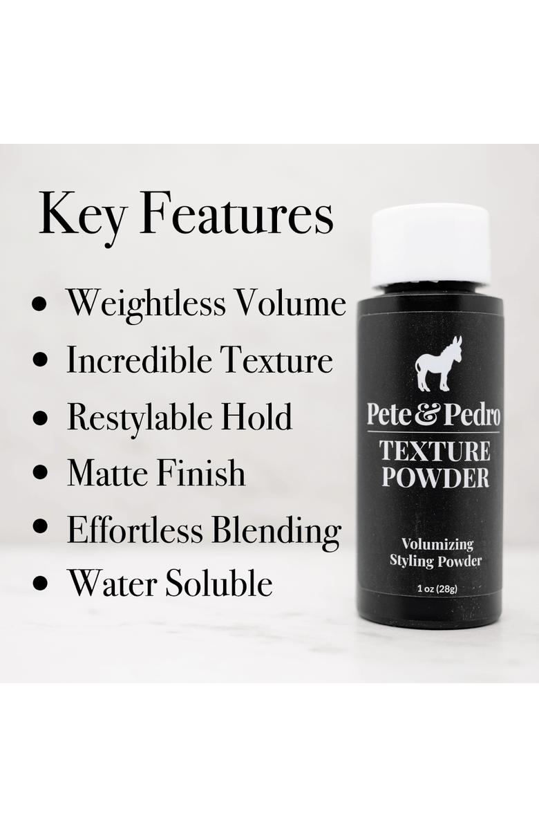 Pete & Pedro Texture & Volume Styling Powder, Alternate, color, NO COLOR
