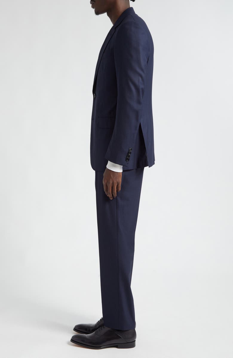 ZEGNA Stripe Centoventimila Couture Wool Suit, Alternate, color, 
