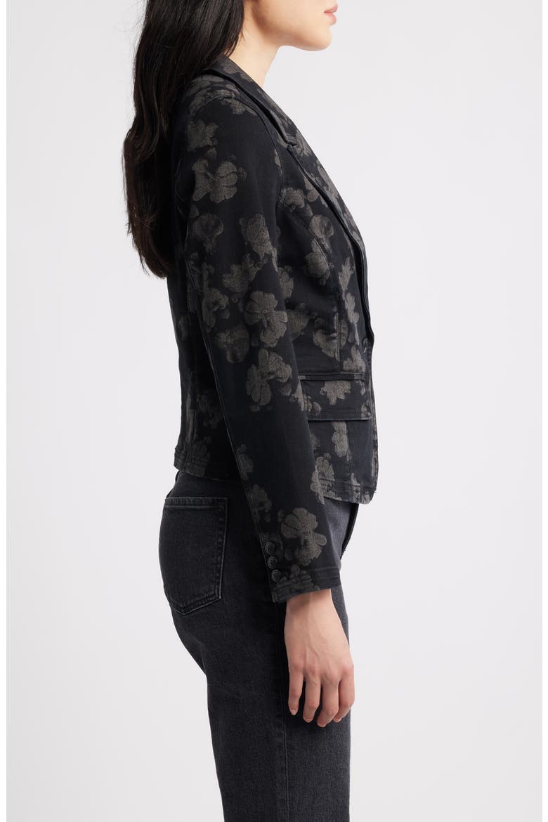 Floral Denim Blazer, Alternate, color, ALL OVER FLORAL