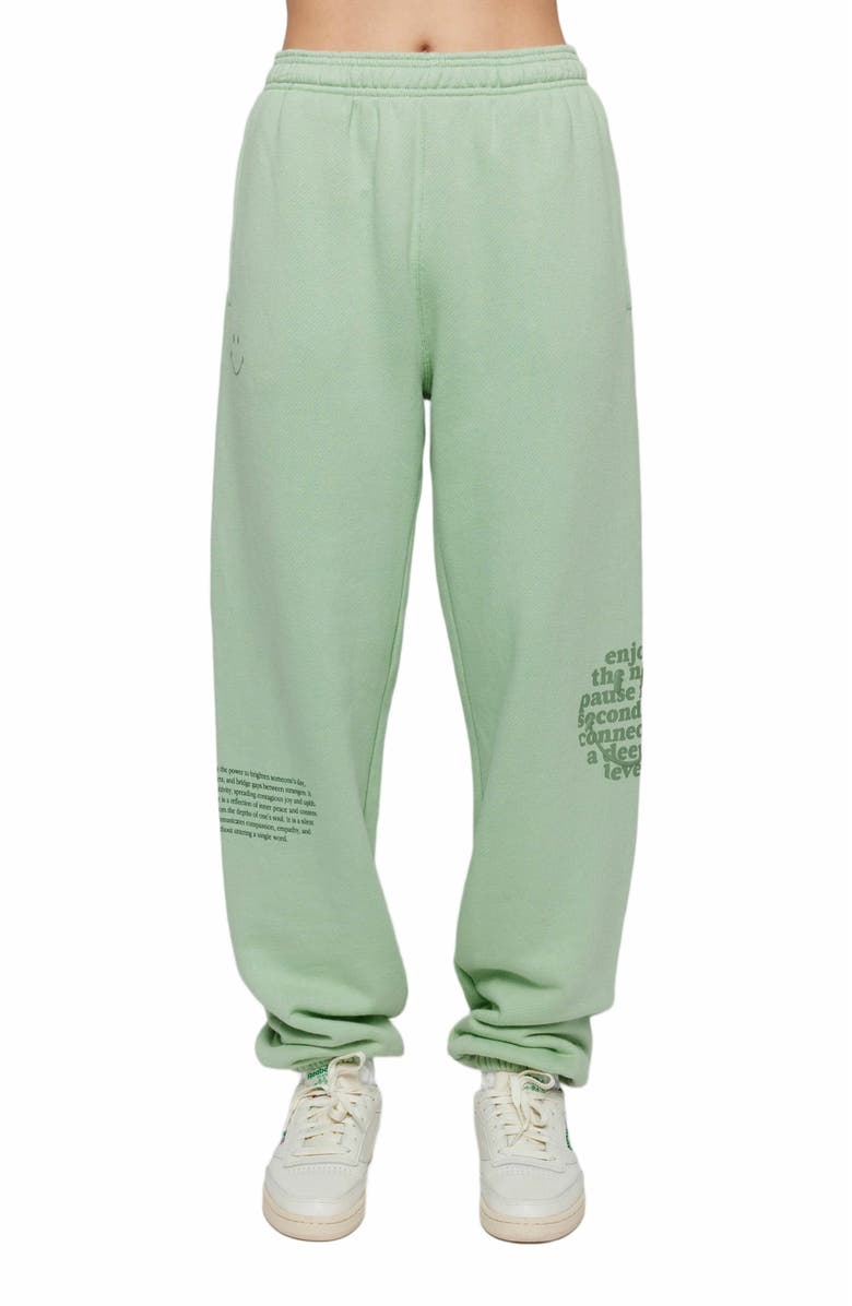 Samii Ryan | Smiley Connections Sweatpants , Green , X-Large , 5, Alternate, color, Green