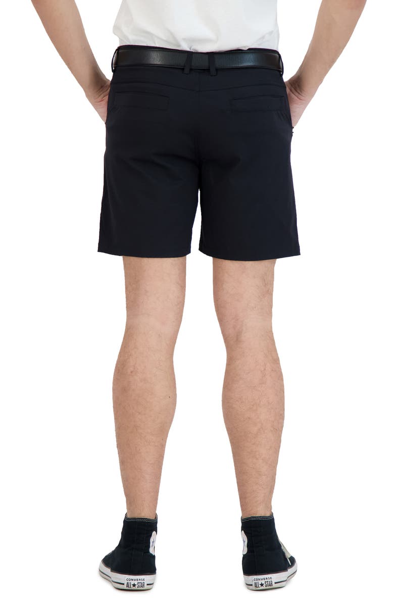 LEVINAS Everyday Stretch Chino Shorts, Alternate, color, Black