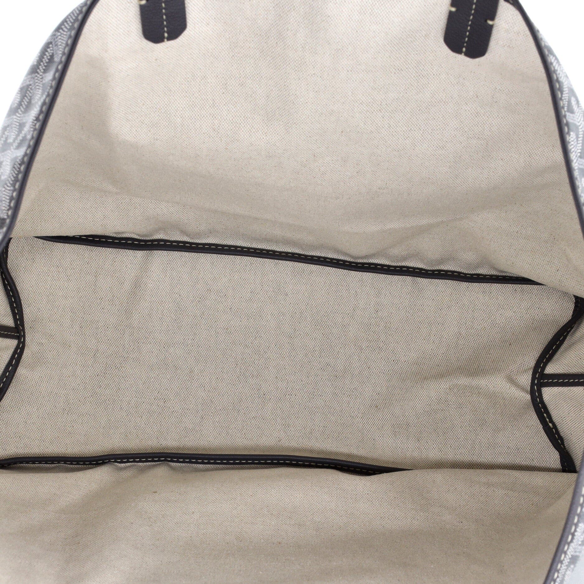 Saint Louis Tote Printed Coated Canvas PM, Alternate, color, Grey