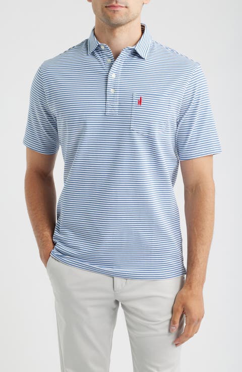Jacks Stripe Hangin' Out Pocket Polo