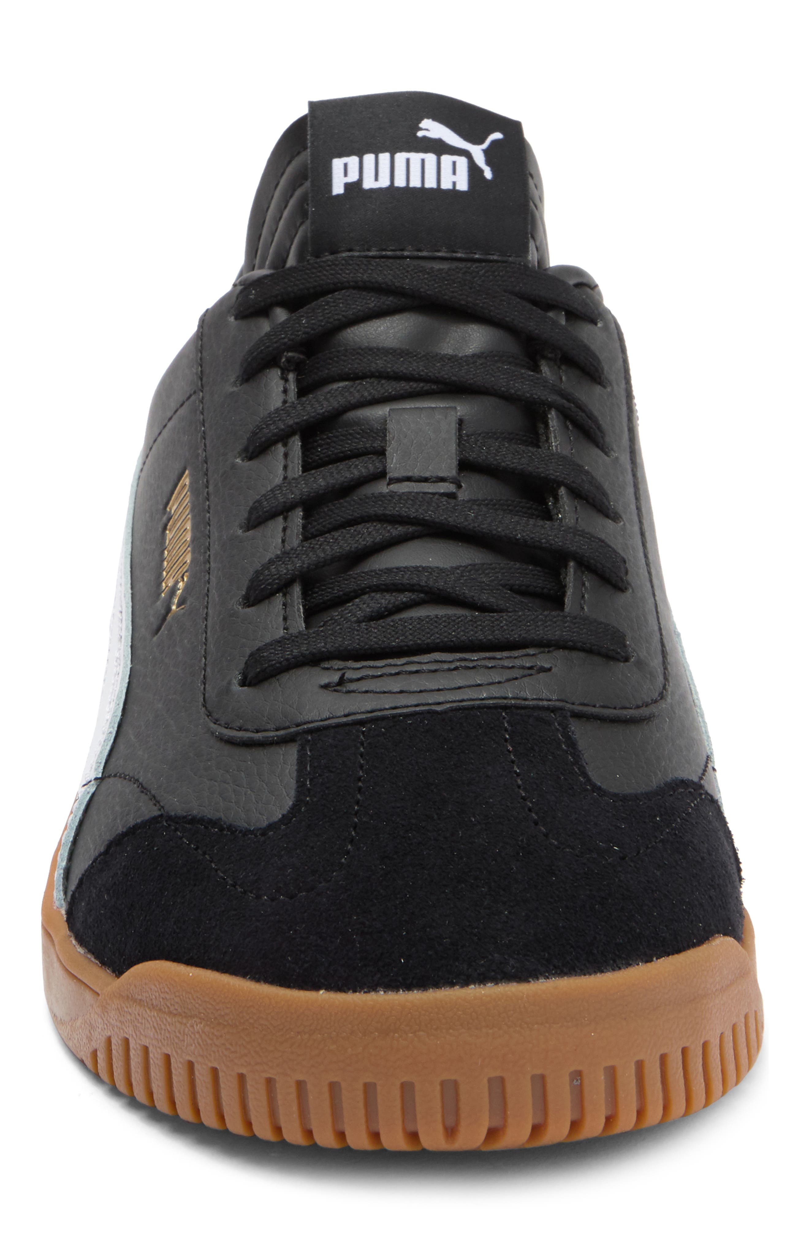 PUMA Club 5V5 Sneaker, Alternate, color, Puma Black-Puma White-Gold