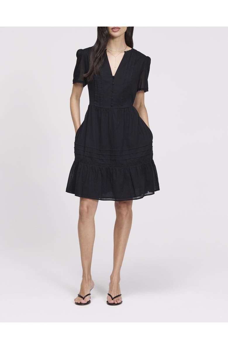 Finery London Cotton Voile Short Dress, Alternate, color,