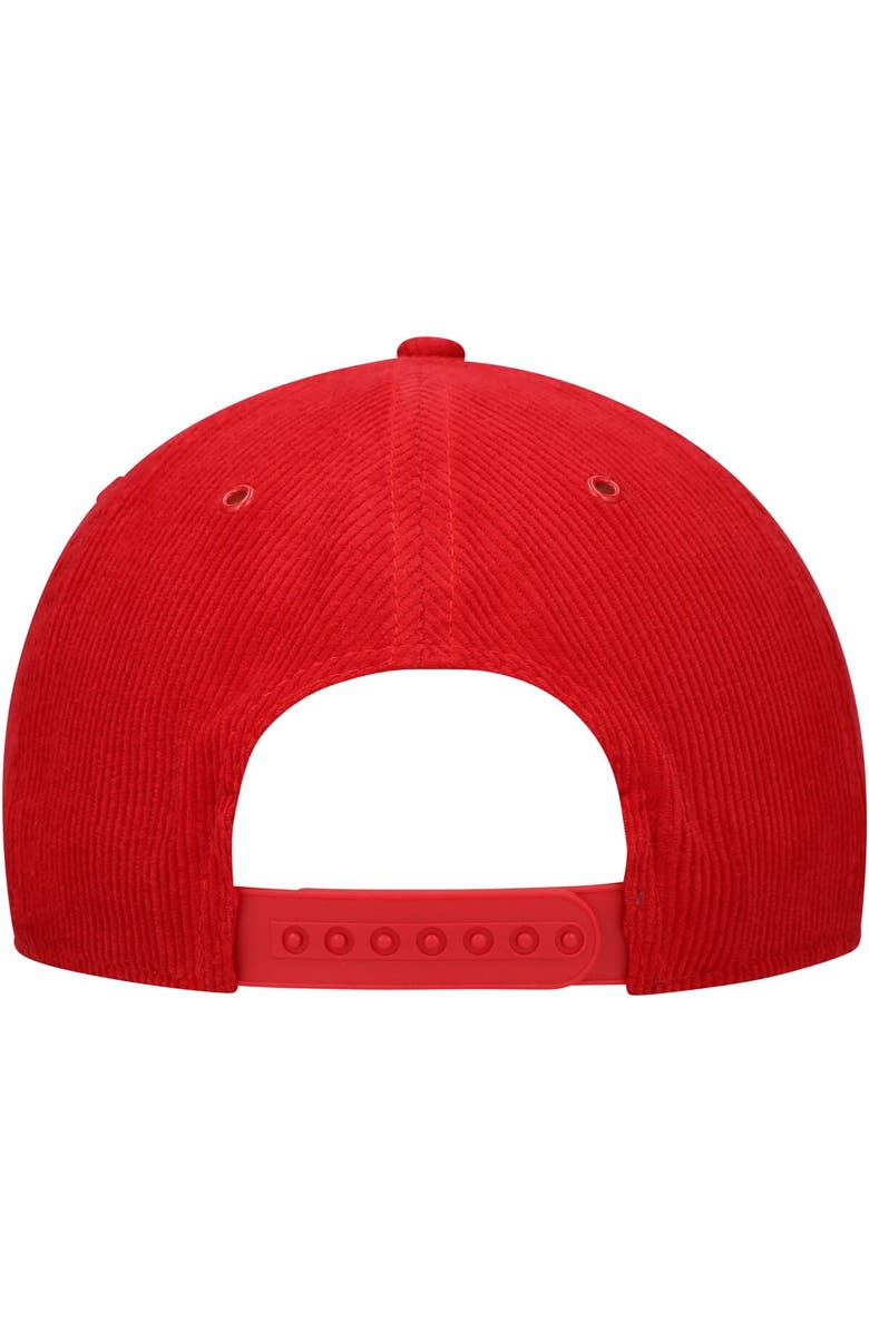 American Needle Men's American Needle Red Detroit Red Wings Corduroy Chain Stitch Adjustable Hat, Alternate, color, Red