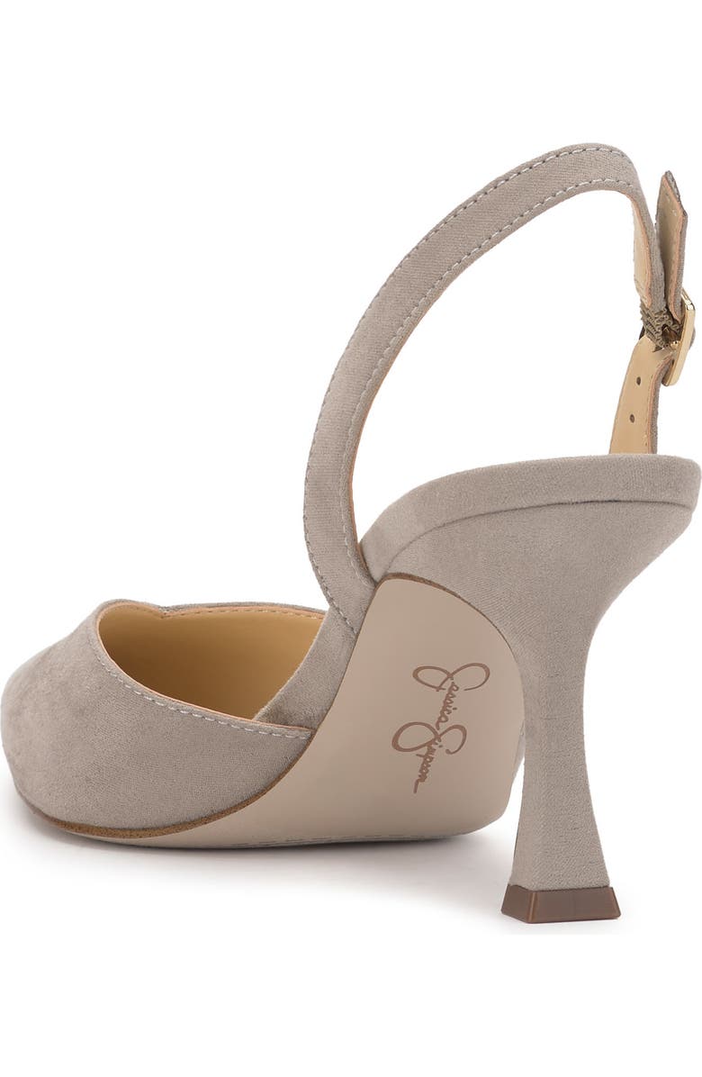 Jessica Simpson Fyvera Slingback Pump, Alternate, color, Slate Grey