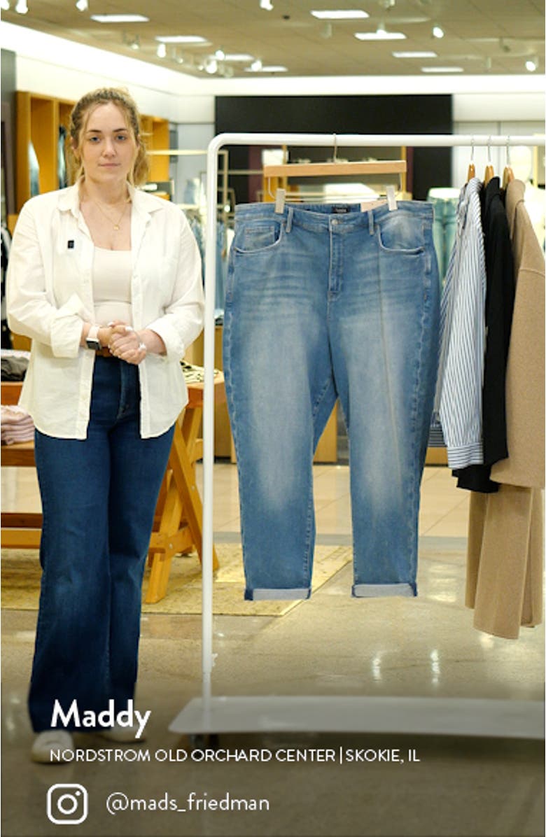 Margot Straight Leg Girlfriend Jeans, sales video thumbnail