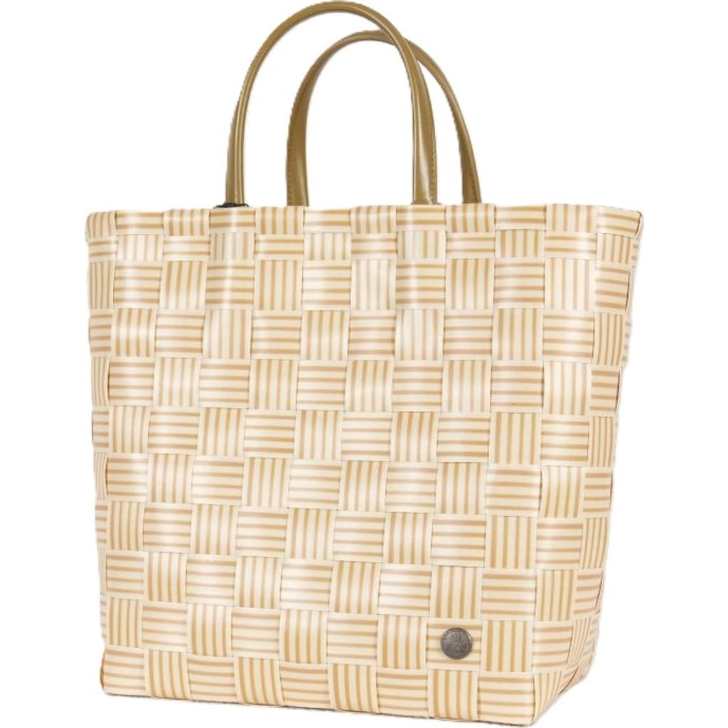HANDED BY HANDED BY JOY RECYCLED PLASTIC SHOPPER