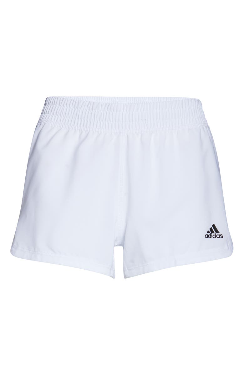 adidas Pacer 3-Stripes Climalite<sup>®</sup> Knit Shorts, Alternate, color, 