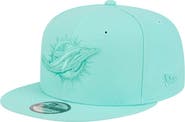 New Era Men's New Era Turquoise Miami Dolphins Colorpack 9FIFTY Snapback Hat