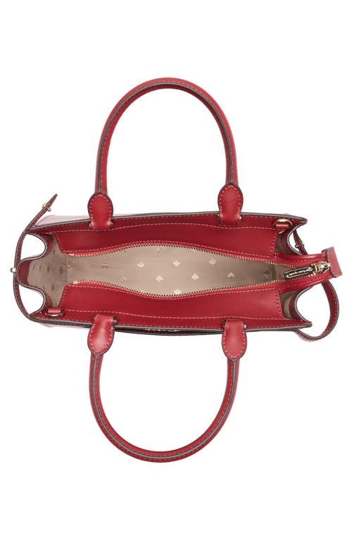 Kate Spade New York Staci Medium Leather Satchel In Red