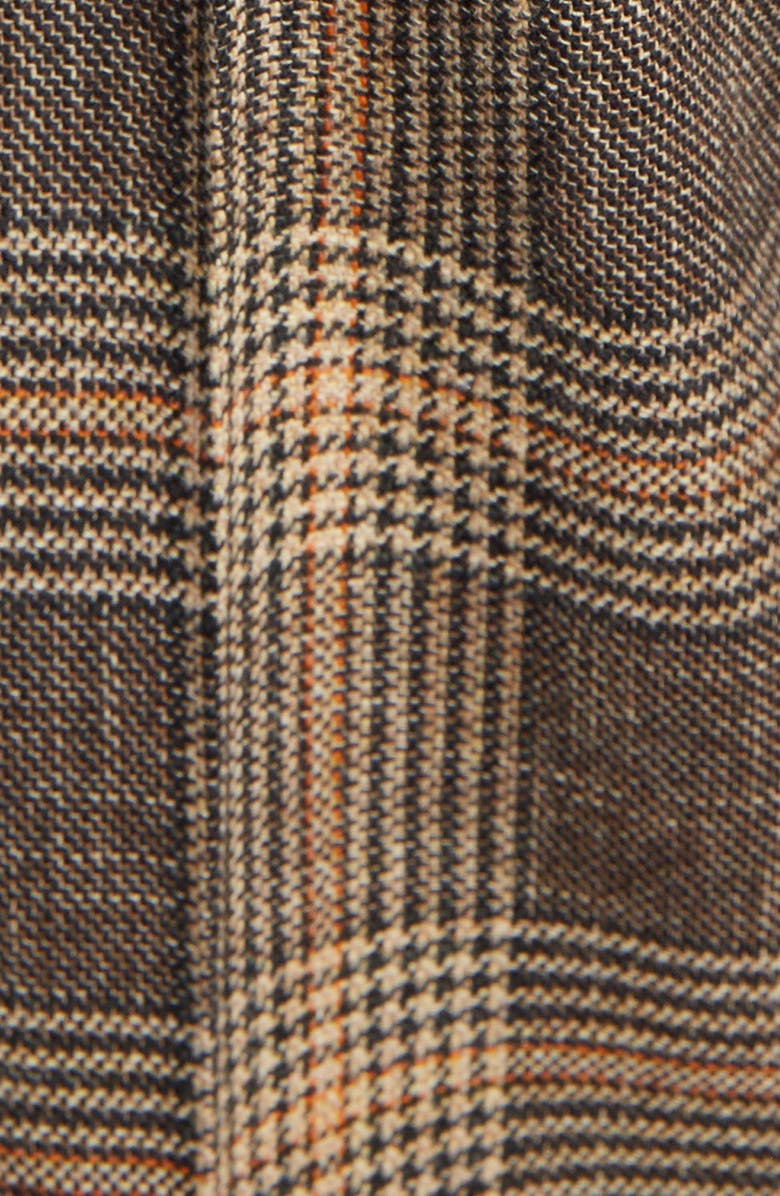 Acne Studios Check Crop Suit Pants, Alternate, color, 