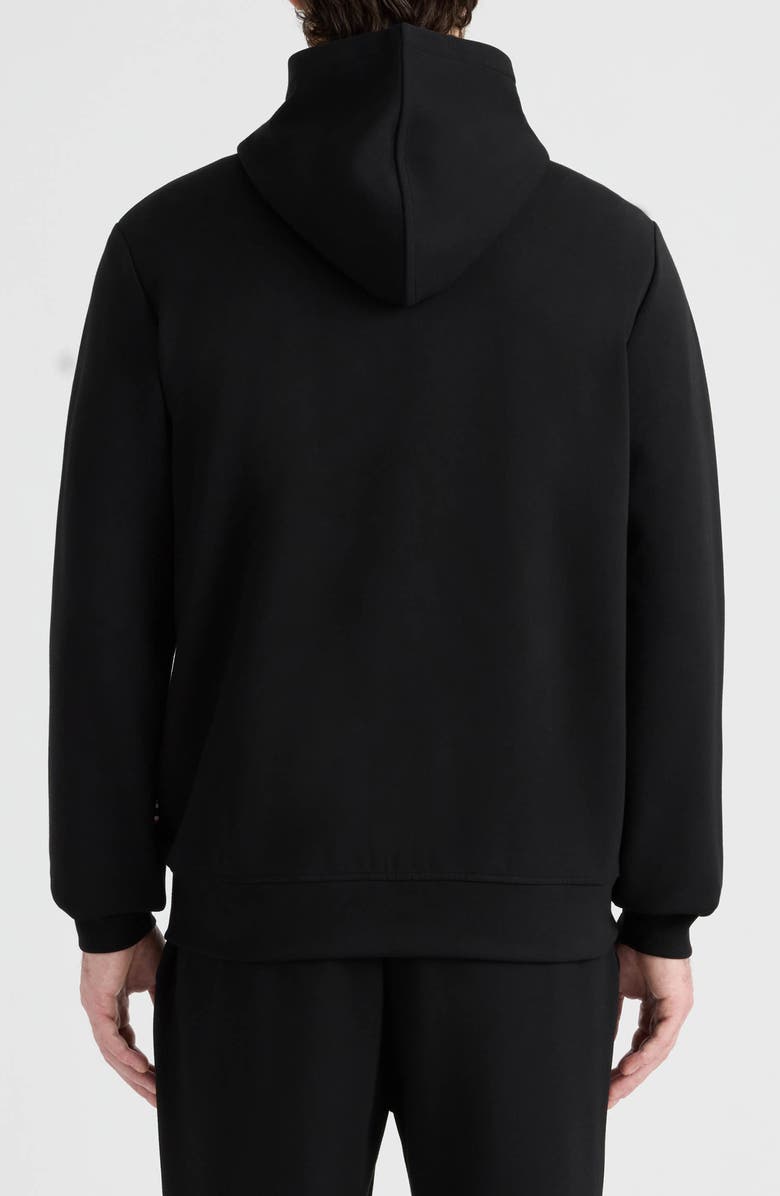 Hunter Monty Scuba Zip Hoodie, Alternate, color, Black