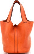 Pre-Owned Hermes Picotin Lock Bag Clemence PM