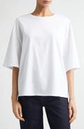 LOULOU DE SAISON Osis Oversize Boxy Cotton T-Shirt