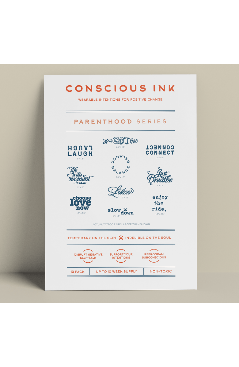 Conscious Ink Parenthood Variety 10-Pack, Main, color, Black