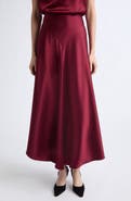 Altuzarra Ames Satin Maxi Skirt