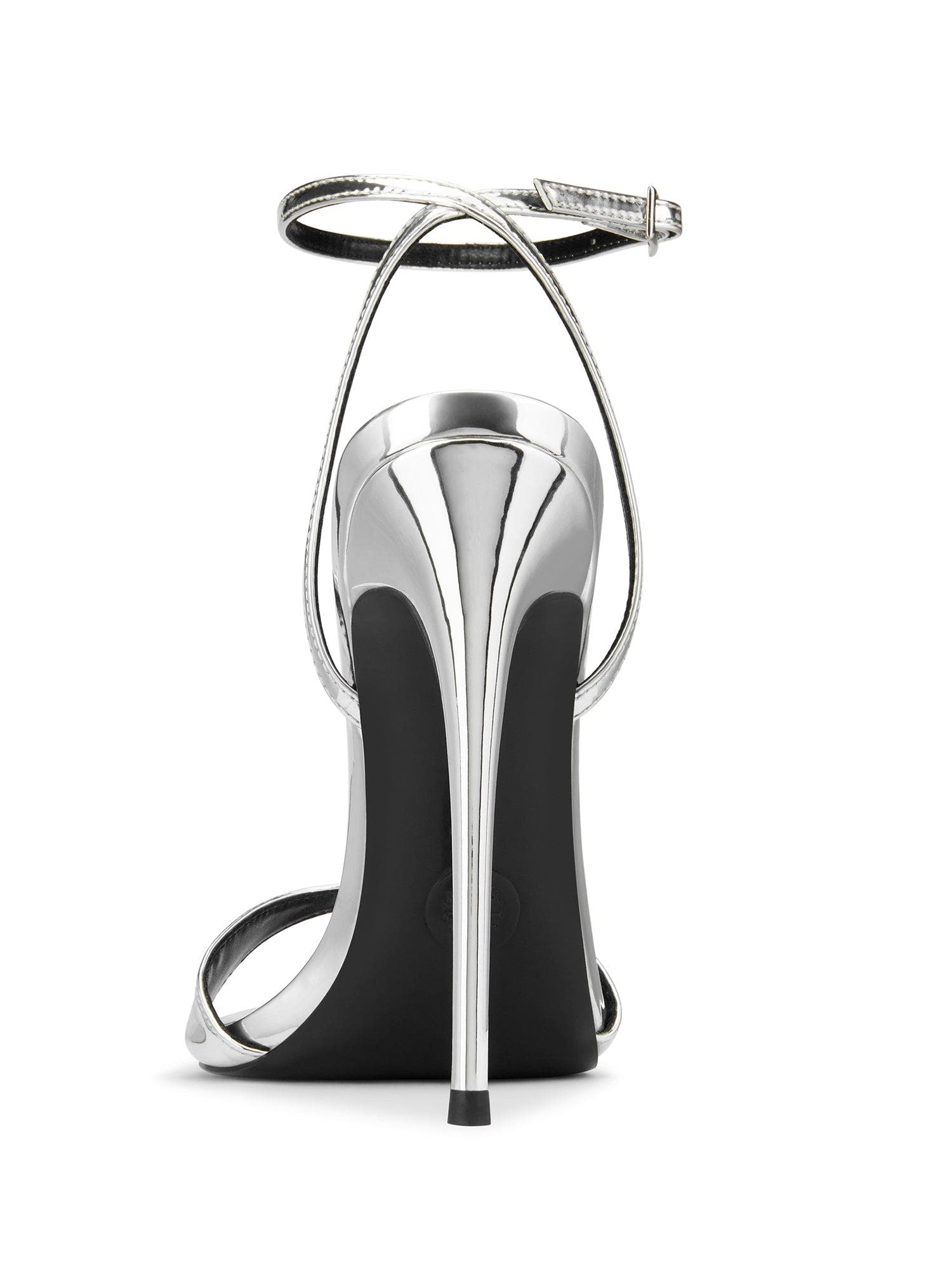 FEMME GG Heel Sandal, Alternate, color, Silver