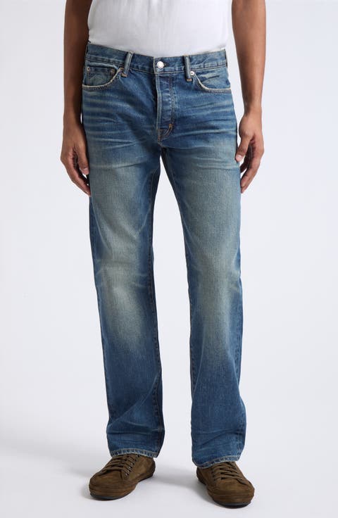 '50s Straight Fit Selvedge Denim Jeans