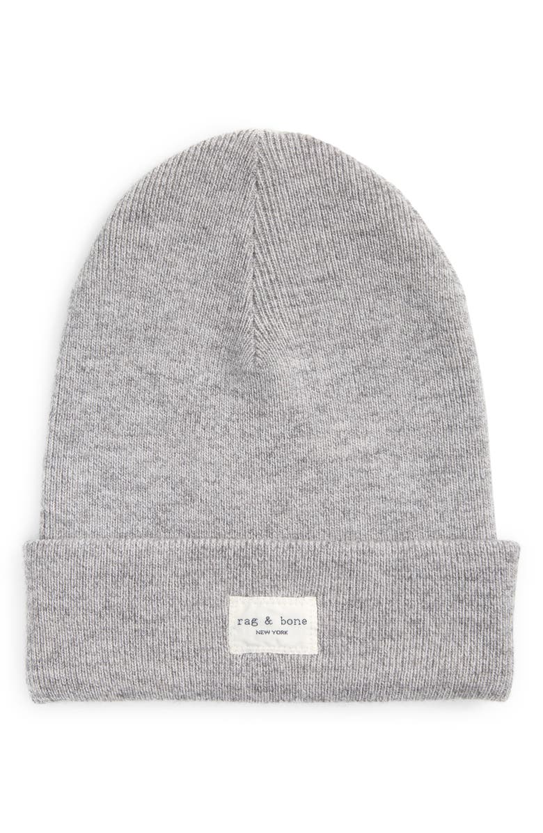 rag & bone Addison Wool Blend Beanie, Main, color,