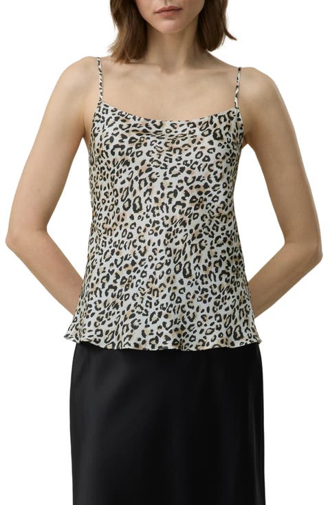 LILYSILK Leopard Print Silk Camisole