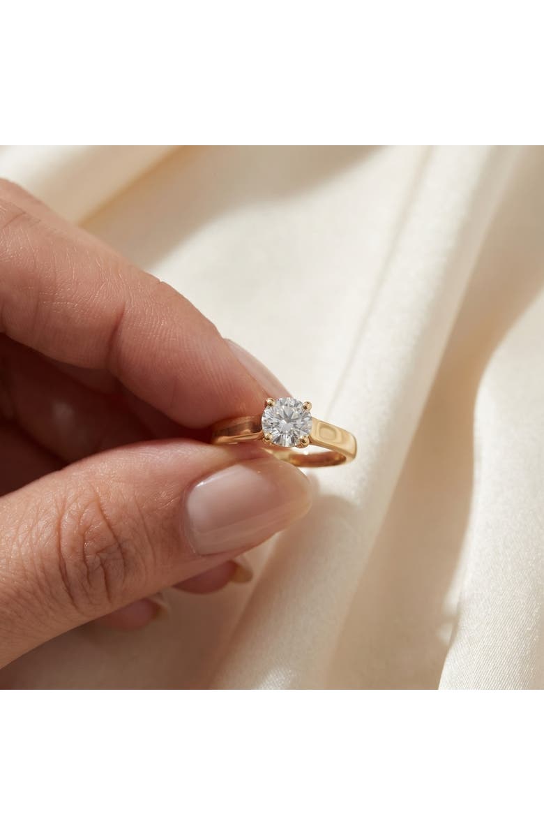 Bliss Diamond 1Ct Diamond Solitaire Engagement Ring in 14k Gold Lab Grown, Alternate, color, 14K Yellow Gold