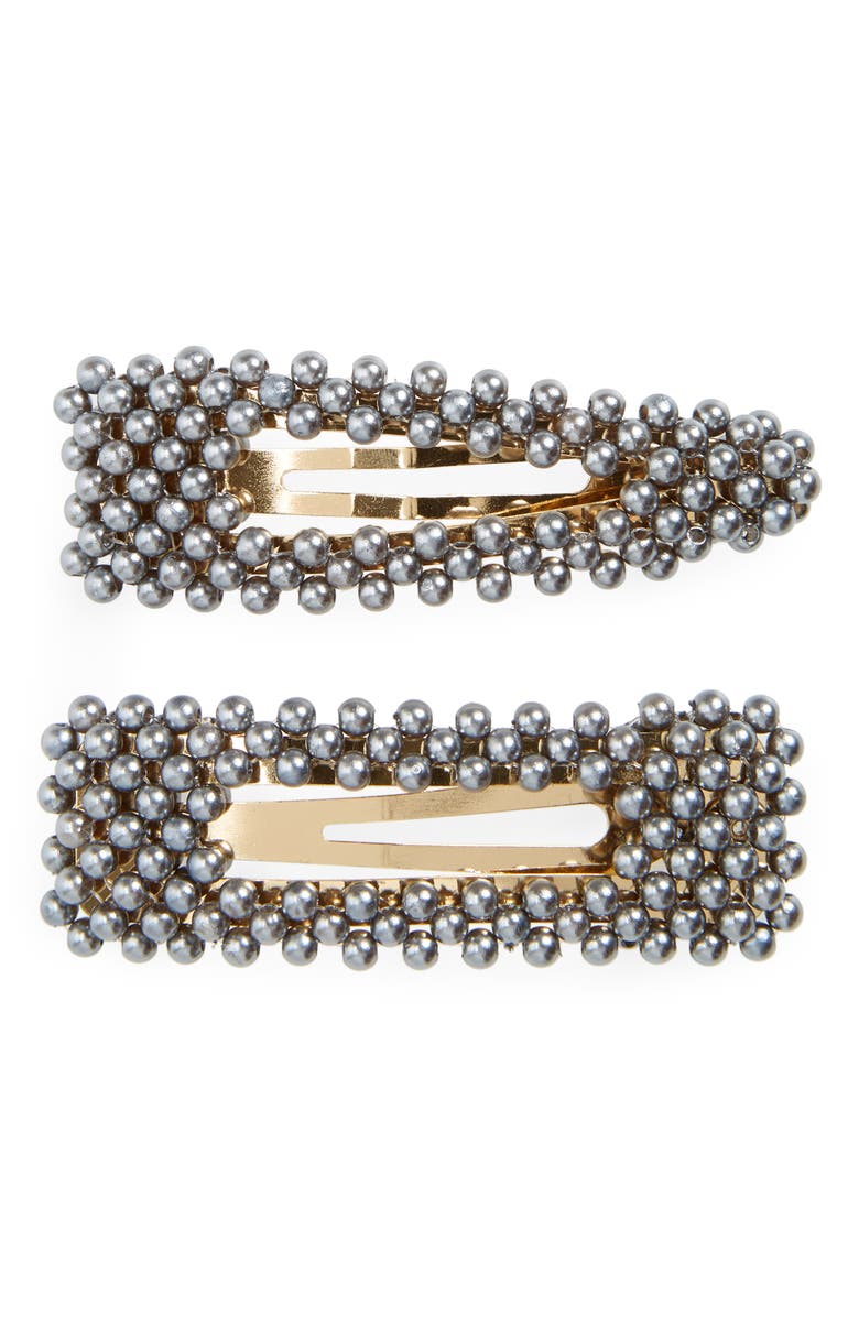 BaubleBar Scarlett Set of 2 Hair Clips, Main, color,
