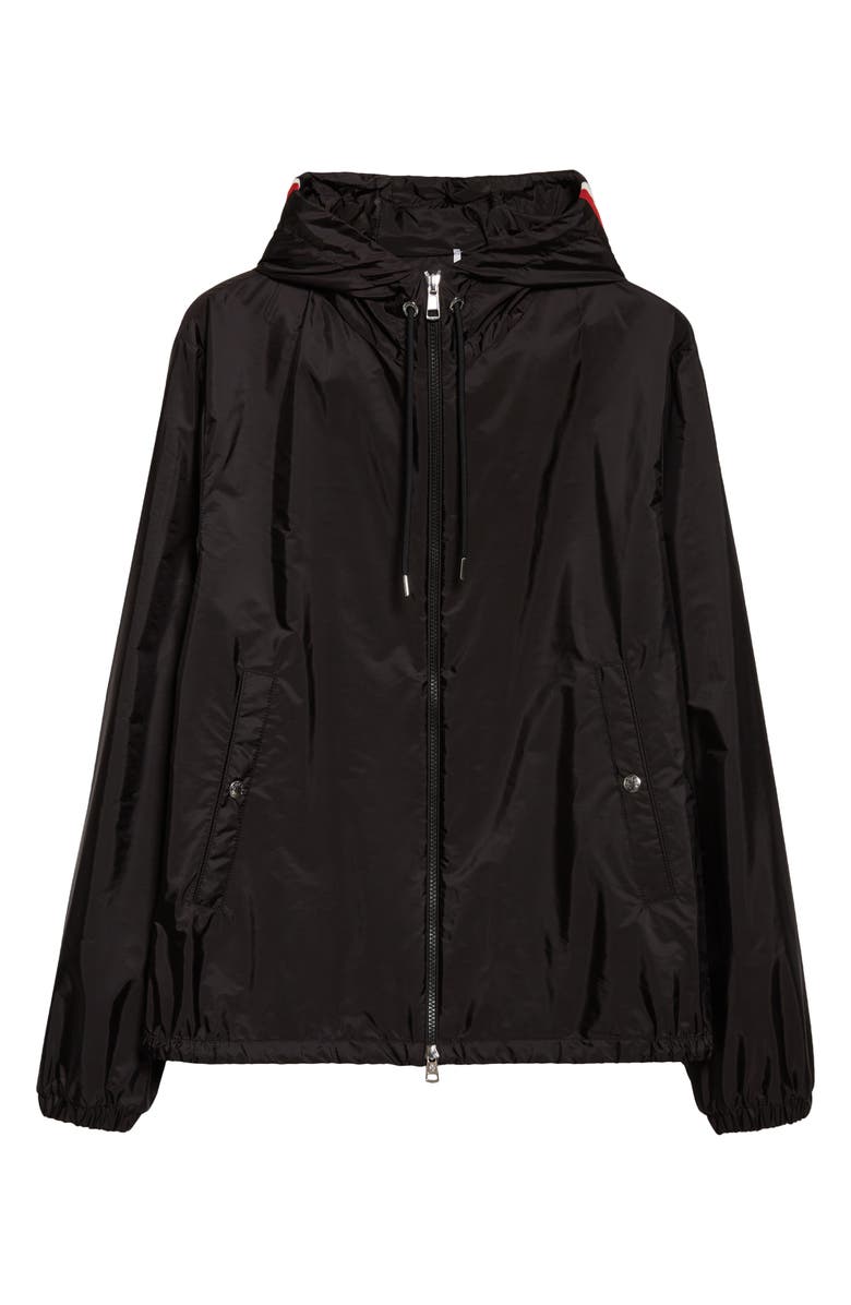 Moncler Grimpeurs Water Repellent Nylon Jacket, Main, color, Black