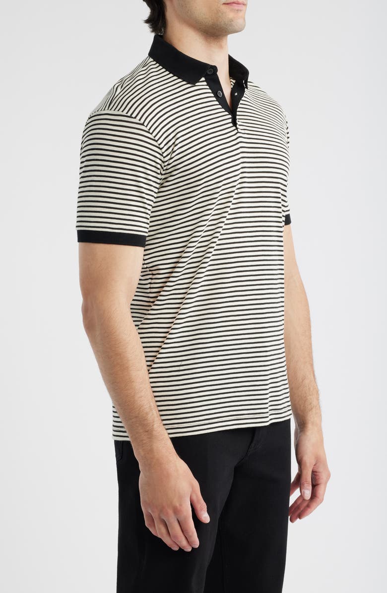 Mavi Jeans Stripe Slim Fit Cotton Polo, Alternate, color,