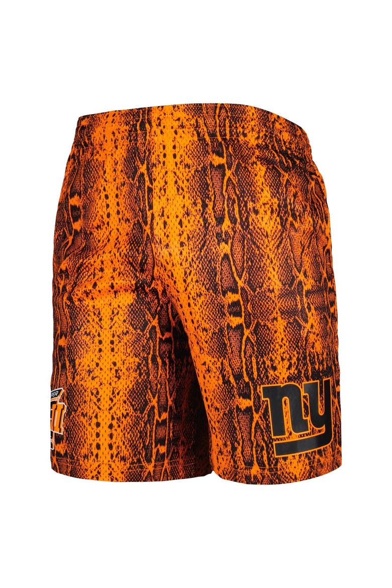 Men's New Era Orange New York Giants Summer Pop Shorts, Alternate, color, Orange