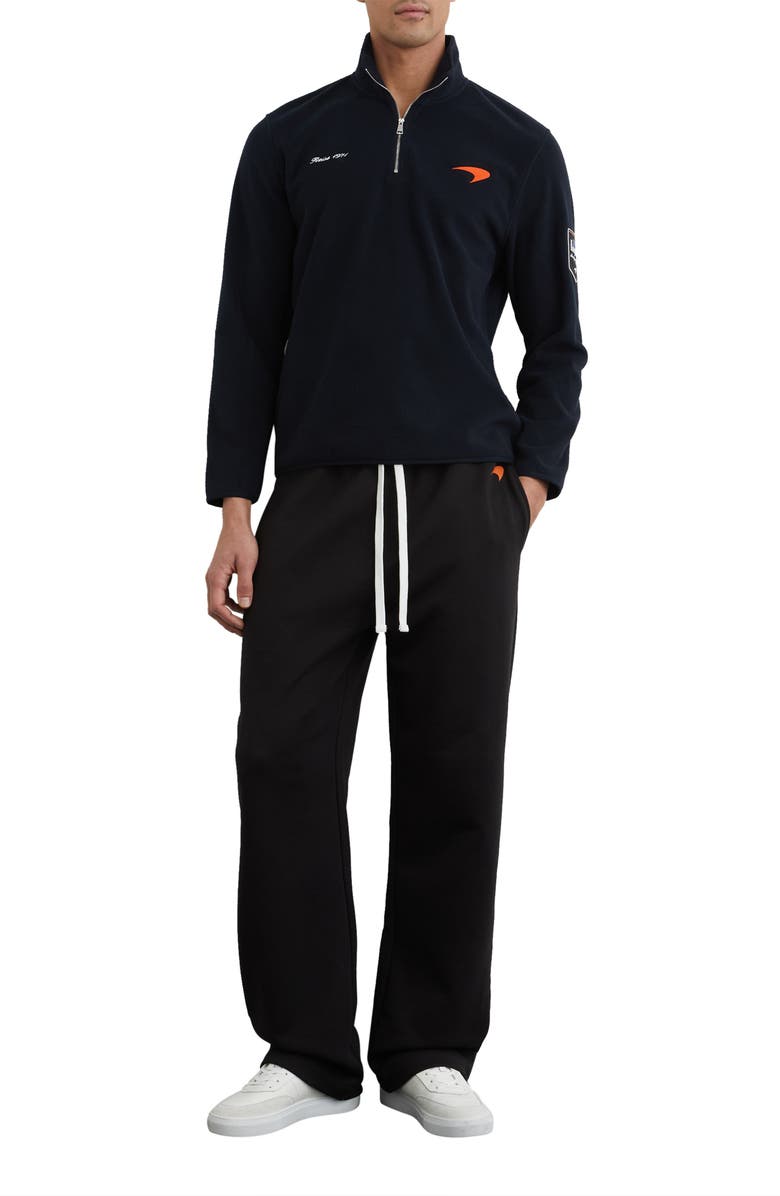 Reiss x McLaren Quarter Zip Pullover, Alternate, color, Navy