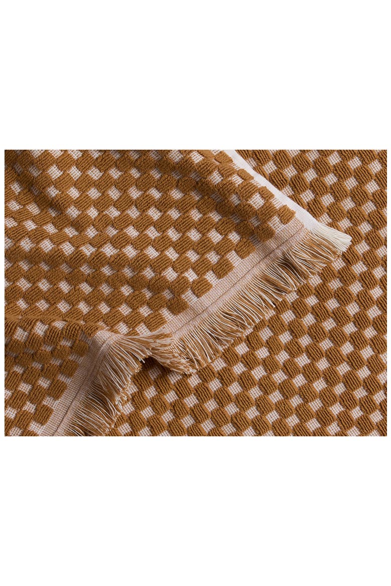 Riviera Organic Cotton Beach Towel, Alternate, color, HONEY