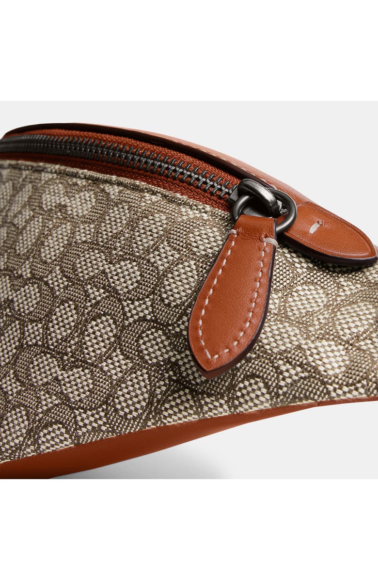 COACH Charter Signature Belt Bag, Alternate, color,