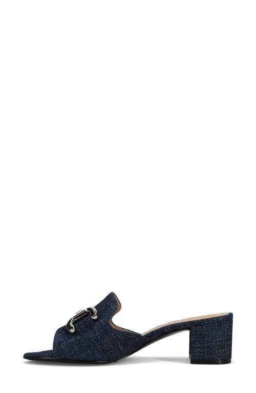 Vaneli Oksana Block Heel Sandal In Jeans