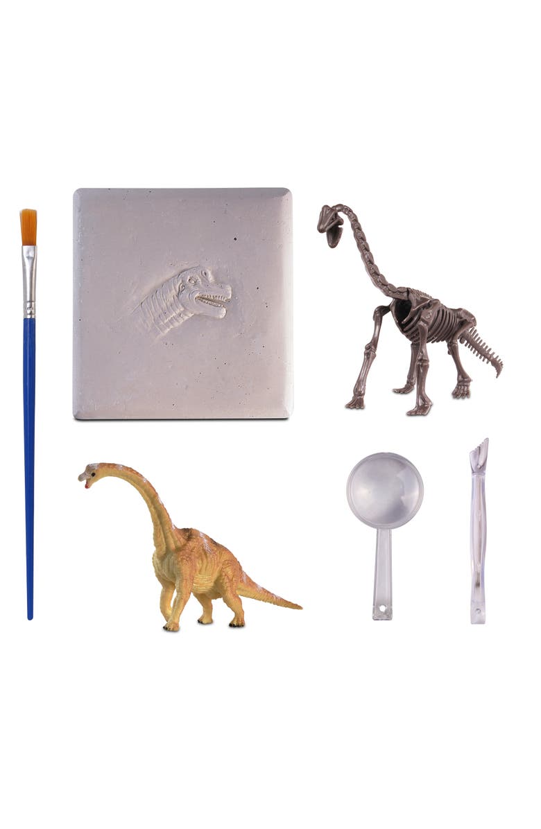 WowWorld Dino Dig Brachiosaurus Skeleton Excavation Kit, Ages 6+, Alternate, color,