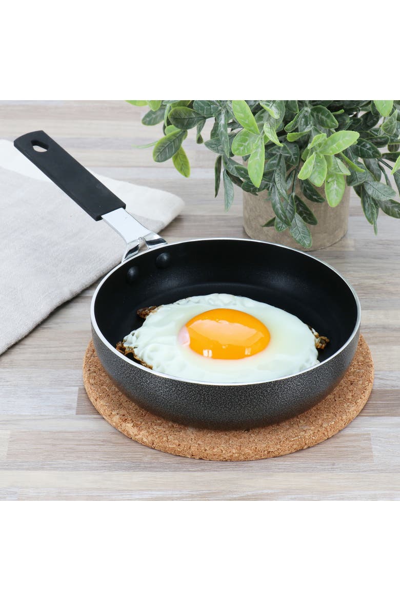Cambourne 6.5 Inch Aluminum Mini Frying Pan with Bakelite Handle, Alternate, color, Black