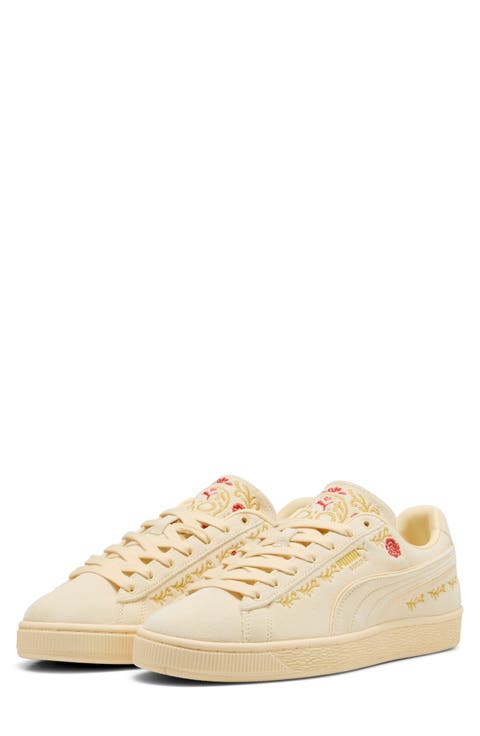 Suede Hasta La Muerte Leather Sneaker