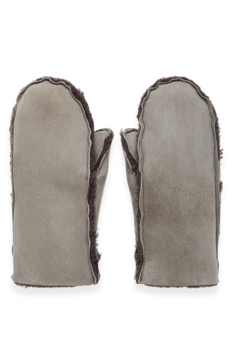 Celtic & Co. British Sheepskin Mitts, Main, color, Vole
