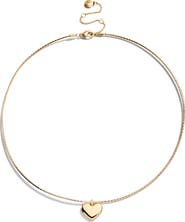 BaubleBar Jelane Heart Pendant Necklace
