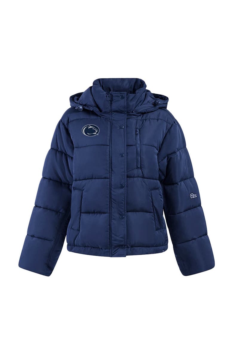 Hype and Vice Women's Hype and Vice Navy Penn State Nittany Lions Full-Zip Puffer Jacket, Alternate, color, Navy
