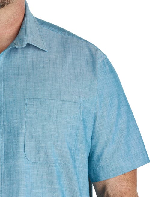 Oak Hill By Dxl Big & Tall Washed Cotton Sport Shirt