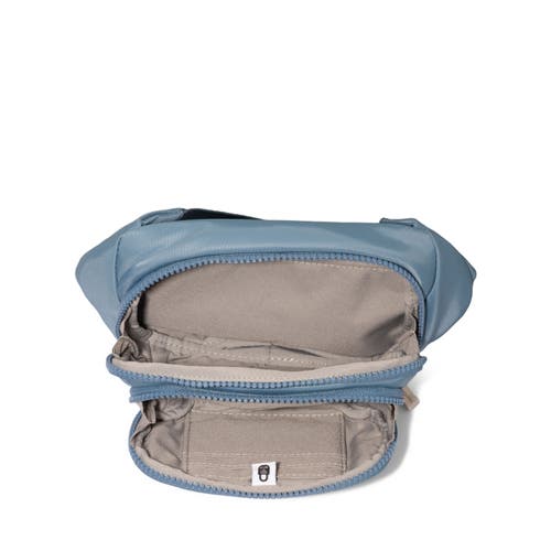 Baggallini On The Go Belt Bag Waist Pack In Cornflower Twill