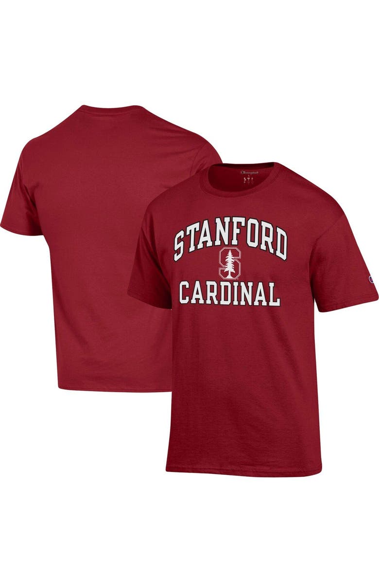 Champion Men's Champion Cardinal Stanford Cardinal High Motor T-Shirt, Main, color, 