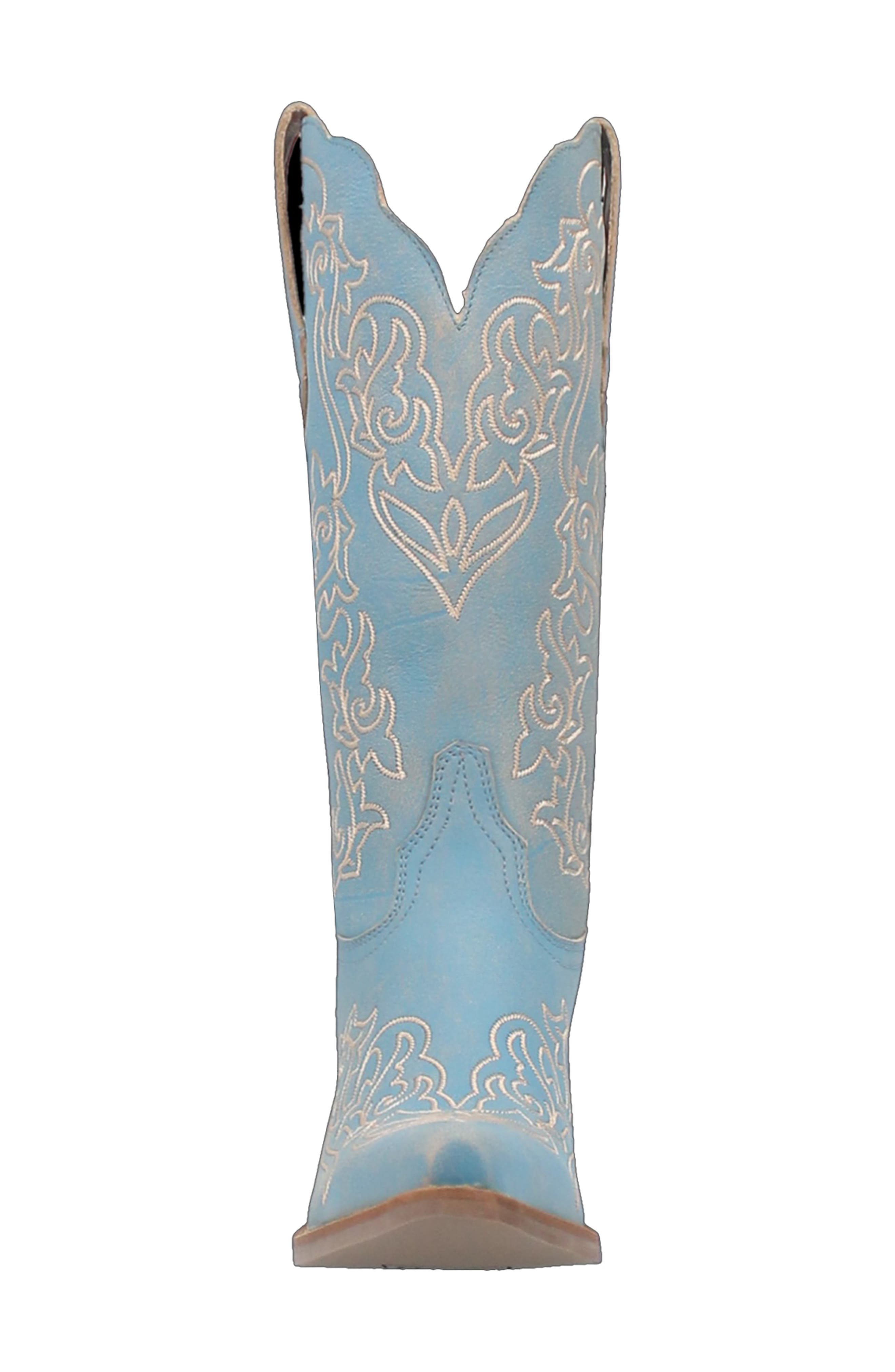 Flirty N' Fun Western Boot, Alternate, color, BLUE