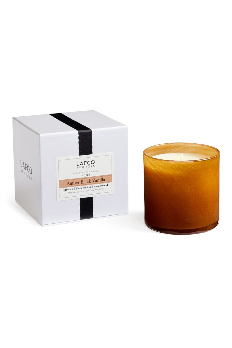 'Amber Black Vanilla - Foyer' Candle, Alternate, color, NO COLOR