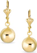 BLING JEWELRY Classic Elegant Simple Round Drop Earrings