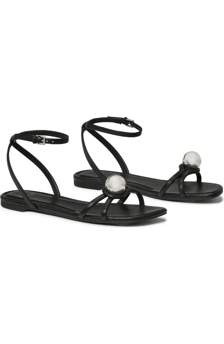 Kate Spade New York harmony ankle strap sandal, Alternate, color, Black